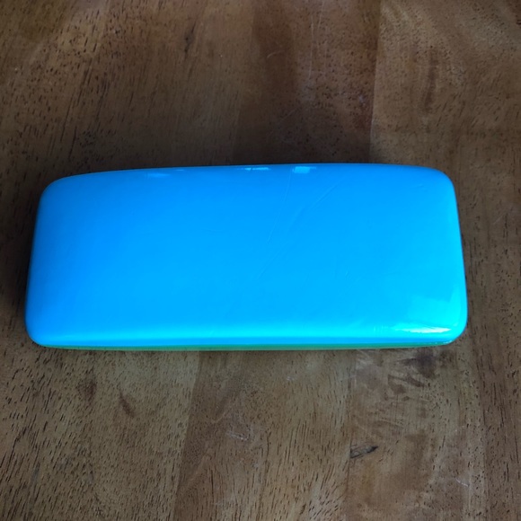 Kate spade blue and green eyeglass case - Picture 4 of 4